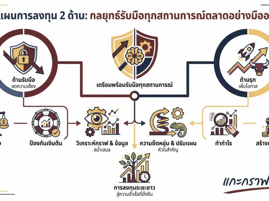 อินโฟกราฟิกสรุปเรื่อง วางแผนไว้ 2 ด้าน ไม่ใช่กั๊ก แต่..
