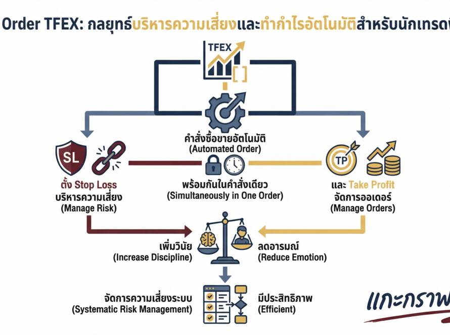อินโฟกราฟิกสรุปเรื่อง Ep. 01 Bracket Order สำหรับ TFEX | แกะกราฟกับกุ๊ก